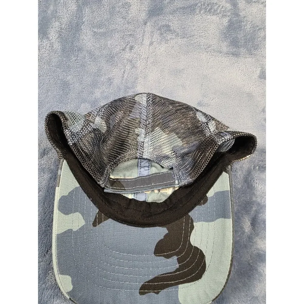 Keystone Light Camo Mesh Trucker Hat Adjustable Snapback Beer Promo Cap